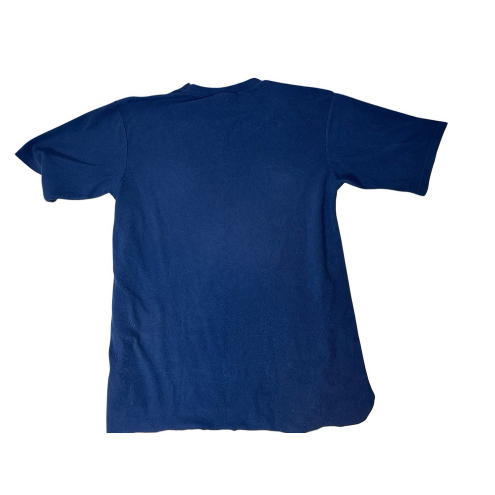 Swazi Micro Top Short Sleeve Shirt Navy Blue 100% Polyester Size XL Pullover - Picture 3 of 7